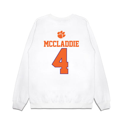 Clemson - NCAA Baseball : Tryston McCladdie - USA Raglan Premium Crewneck Sweatshirt-1