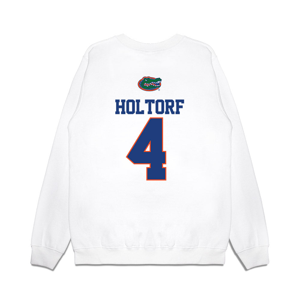 Florida - NCAA Softball : Rylee Holtorf - USA Premium Crewneck Sweatshirt-1
