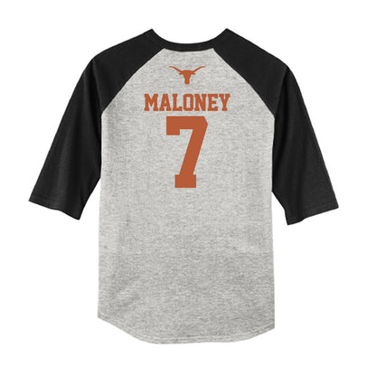 Texas - NCAA Softball : Ashton Maloney - USA Raglan Shirt-1