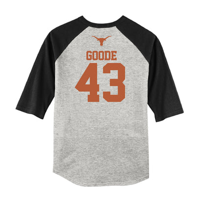 Texas - NCAA Softball : Leighann Goode - USA Raglan Shirt-1