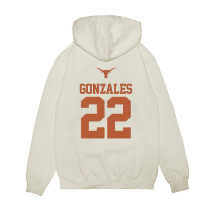 Texas - NCAA Softball : Brenlee Gonzales - USA Premium Hooded Sweatshirt-1