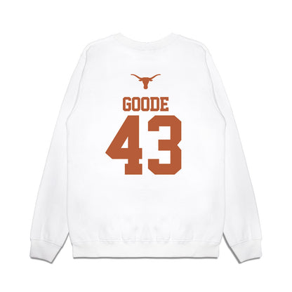 Texas - NCAA Softball : Leighann Goode - USA Premium Crewneck Sweatshirt-1