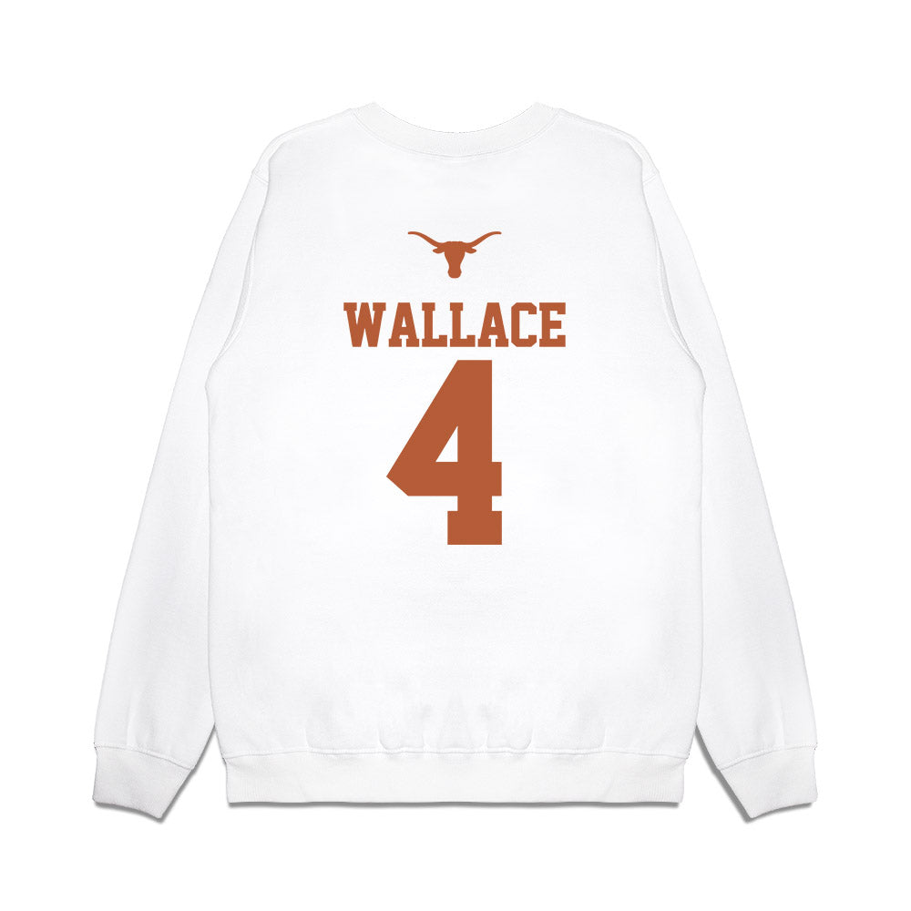 Texas - NCAA Softball : Adayah Wallace - USA Premium Crewneck Sweatshirt-1