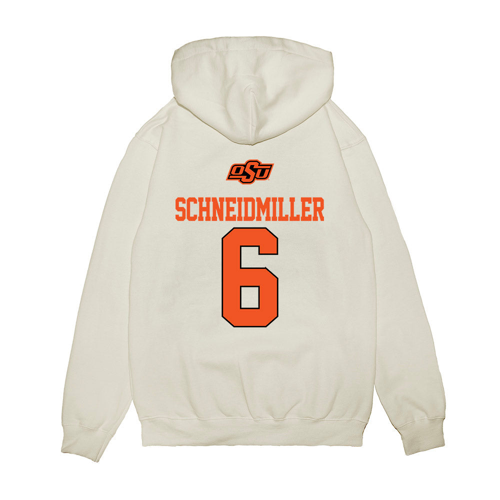Oklahoma State - NCAA Softball : Audrey Schneidmiller - USA Premium Hooded Sweatshirt-1