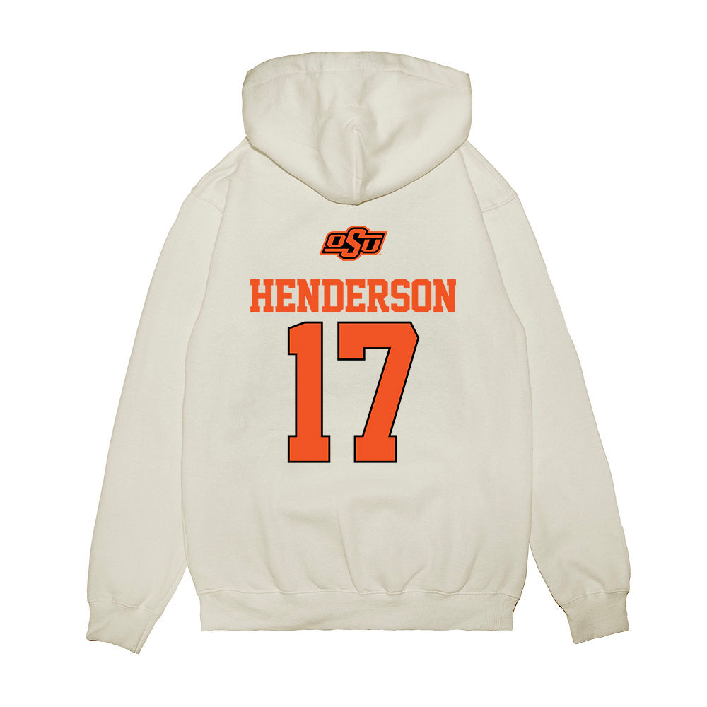 Oklahoma State - NCAA Softball : Montgomery Henderson - USA Premium Hooded Sweatshirt-1