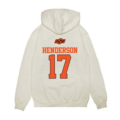 Oklahoma State - NCAA Softball : Montgomery Henderson - USA Premium Hooded Sweatshirt-1