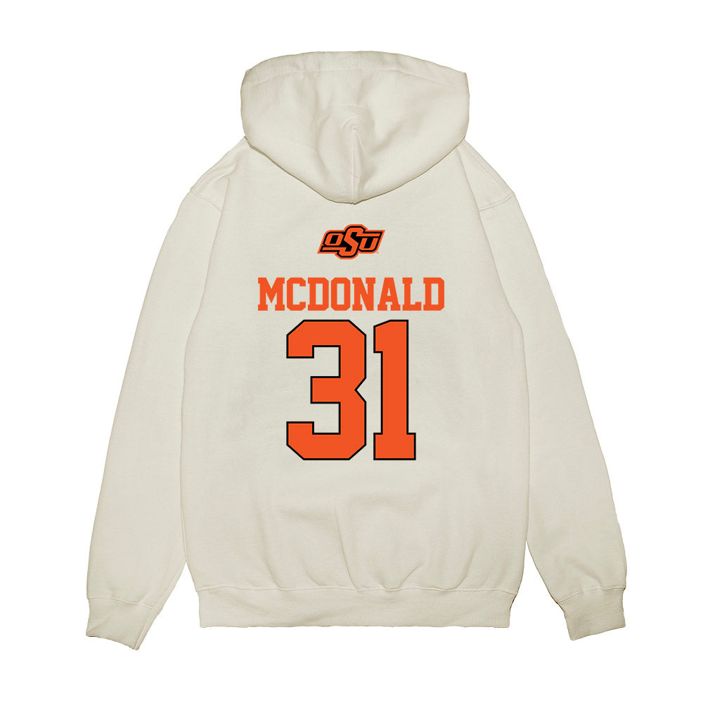 Oklahoma State - NCAA Softball : Lexi McDonald - USA Premium Hooded Sweatshirt-1