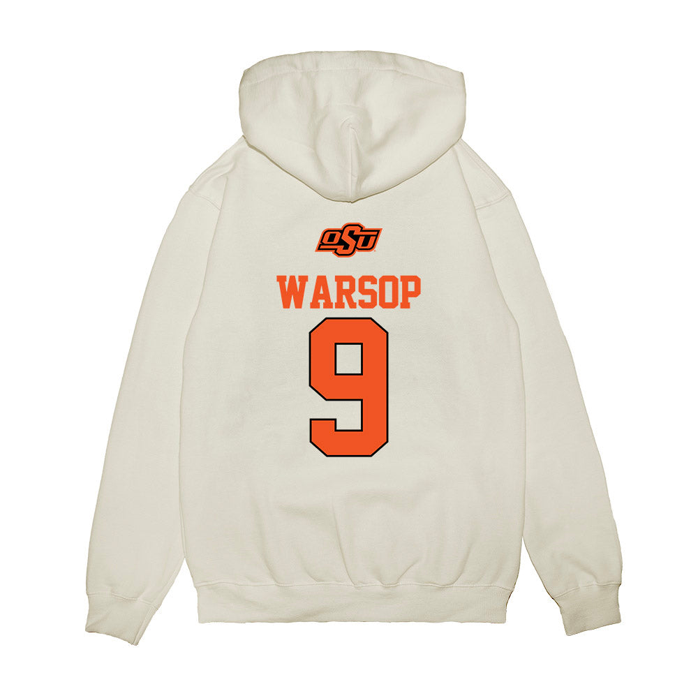 Oklahoma State - NCAA Softball : Tia Warsop - USA Premium Hooded Sweatshirt-1