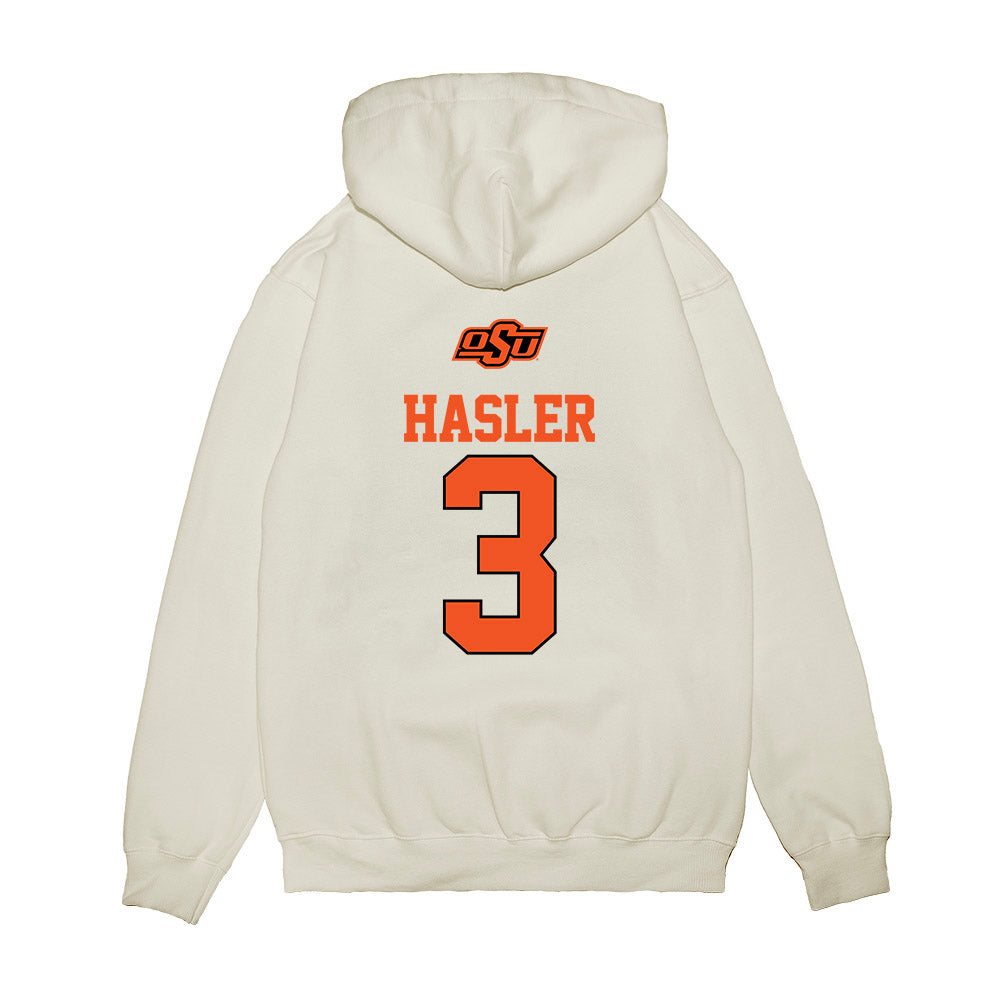 Oklahoma State - NCAA Softball : Amanda Hasler - USA Premium Hooded Sweatshirt-1