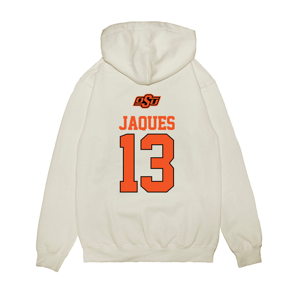 Oklahoma State - NCAA Softball : Libby Jaques - USA Premium Hooded Sweatshirt-1