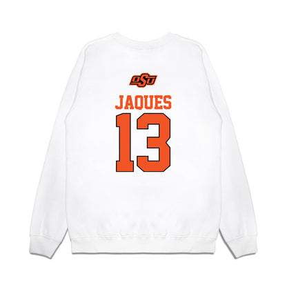 Oklahoma State - NCAA Softball : Libby Jaques - USA Premium Crewneck Sweatshirt-1