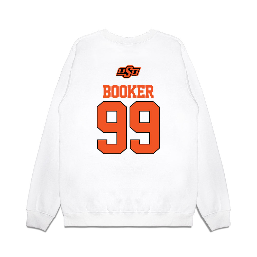 Oklahoma State - NCAA Softball : Kaya Booker - USA Premium Crewneck Sweatshirt-1