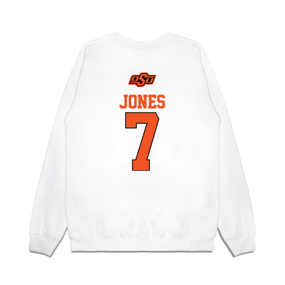 Oklahoma State - NCAA Softball : Aubrey Jones - USA Premium Crewneck Sweatshirt-1