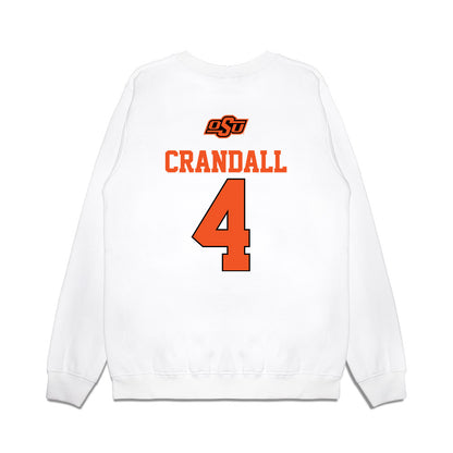 Oklahoma State - NCAA Softball : RyLee Crandall - USA Premium Crewneck Sweatshirt-1