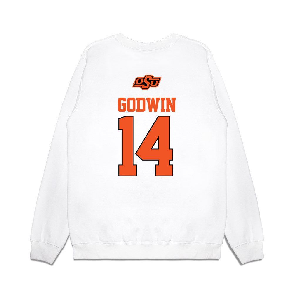 Oklahoma State - NCAA Softball : Karli Godwin - USA Premium Crewneck Sweatshirt-1