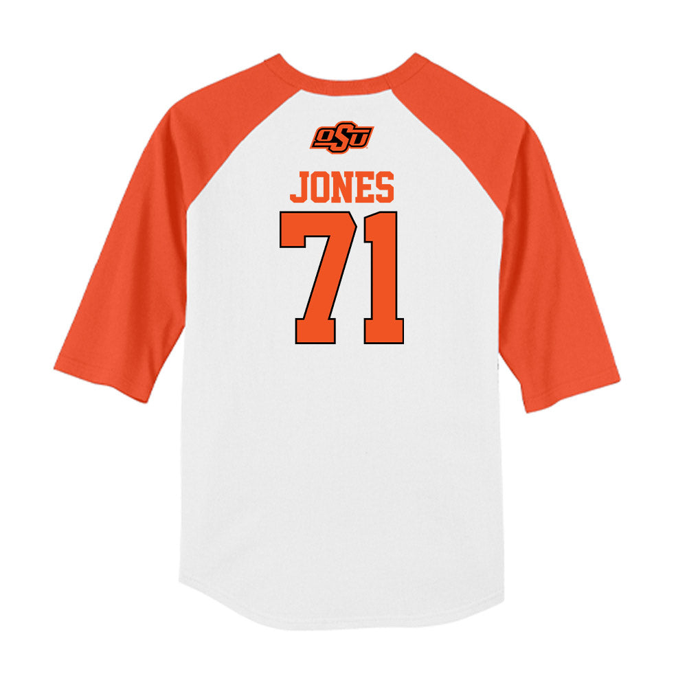 Oklahoma State - NCAA Softball : Jayden Jones - USA Raglan Shirt-1