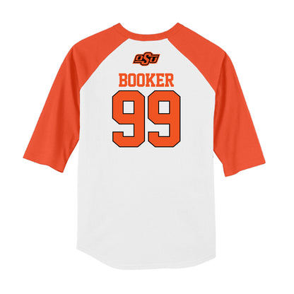 Oklahoma State - NCAA Softball : Kaya Booker - USA Raglan Shirt-1