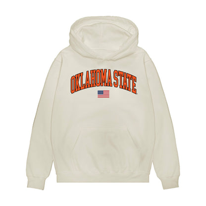 Oklahoma State - NCAA Softball : Montgomery Henderson - USA Premium Hooded Sweatshirt-0