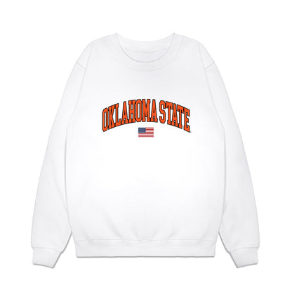 Oklahoma State - NCAA Softball : Karli Godwin - USA Premium Crewneck Sweatshirt-0