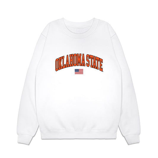 Oklahoma State - NCAA Softball : Lena Perez - USA Premium Crewneck Sweatshirt-0
