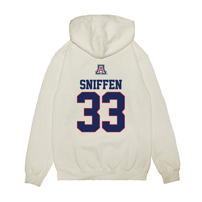 Arizona - NCAA Softball : Jenna Sniffen - USA Premium Hooded Sweatshirt-1