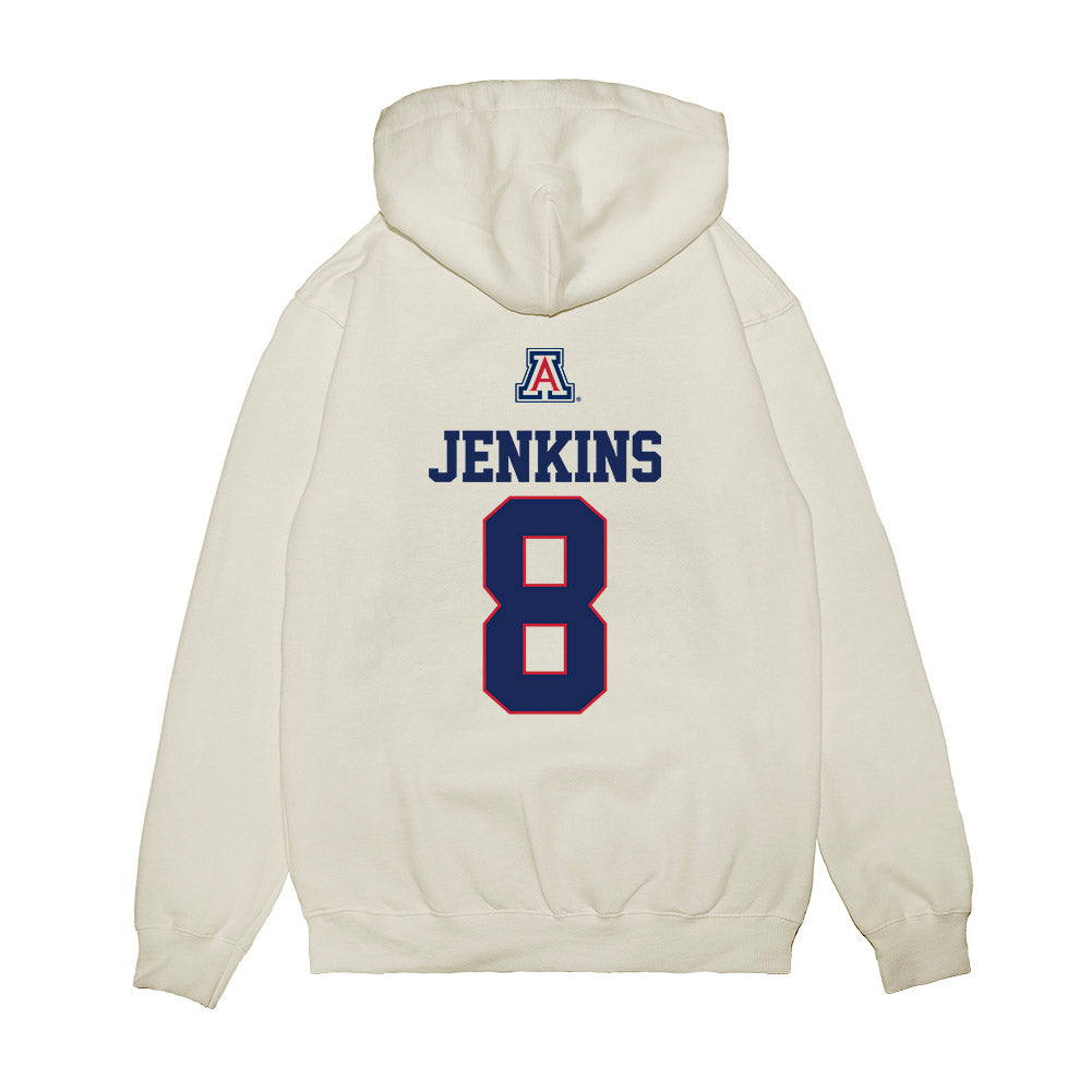 Arizona - NCAA Softball : Grace Jenkins - USA Premium Hooded Sweatshirt-1