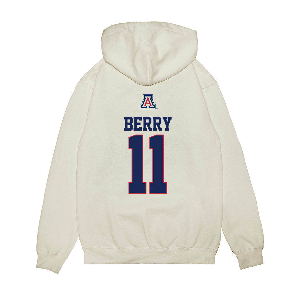 Arizona - NCAA Softball : Jenae Berry - USA Premium Hooded Sweatshirt-1