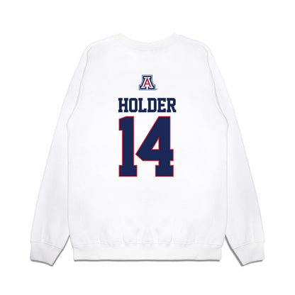 Arizona - NCAA Softball : Rylie Holder - USA Premium Crewneck Sweatshirt-1