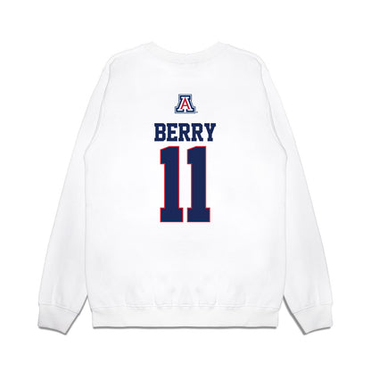 Arizona - NCAA Softball : Jenae Berry - USA Premium Crewneck Sweatshirt-1
