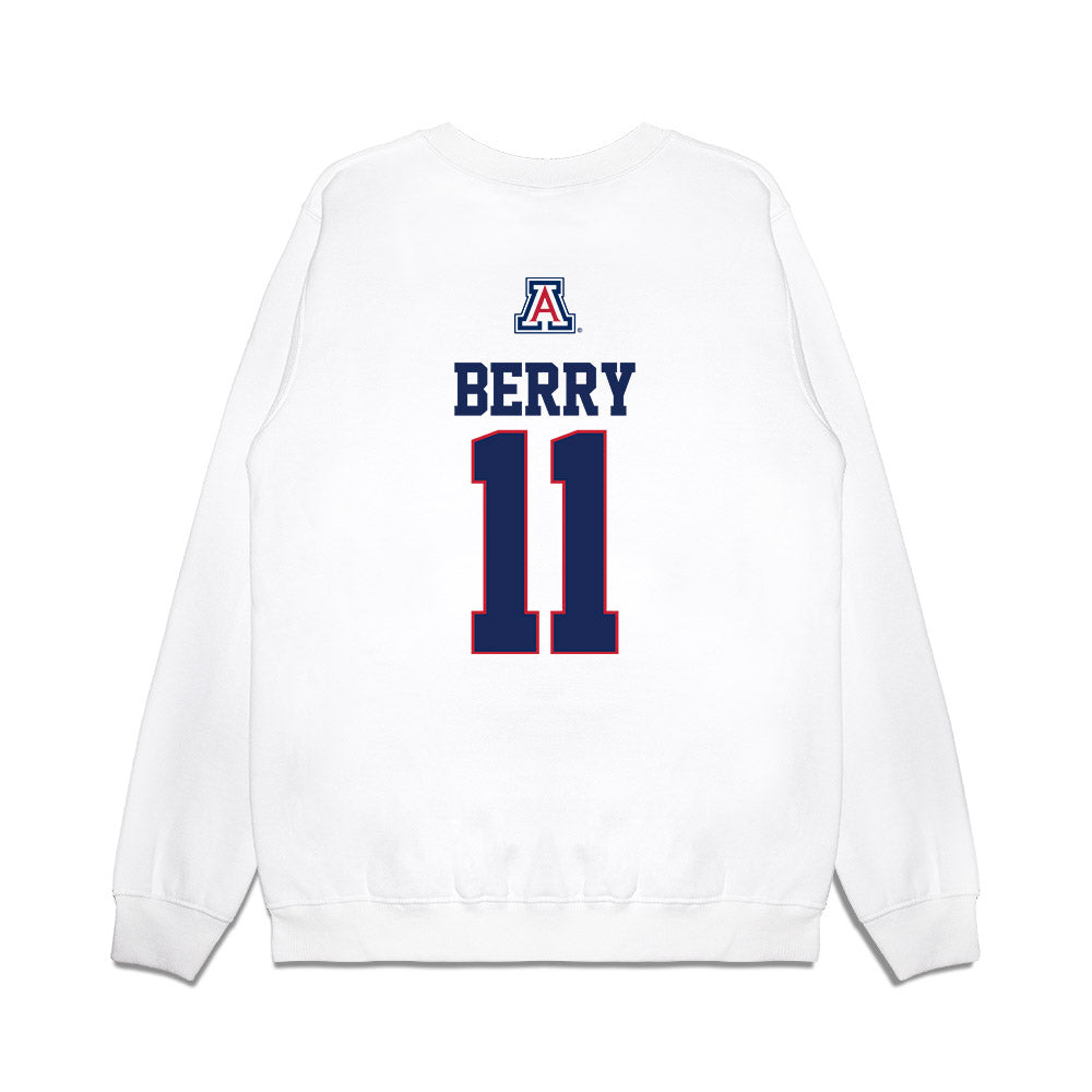 Arizona - NCAA Softball : Jenae Berry - USA Premium Crewneck Sweatshirt-1