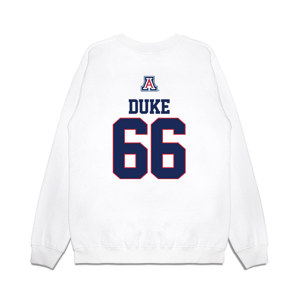 Arizona - NCAA Softball : Addison Duke - USA Premium Crewneck Sweatshirt-1