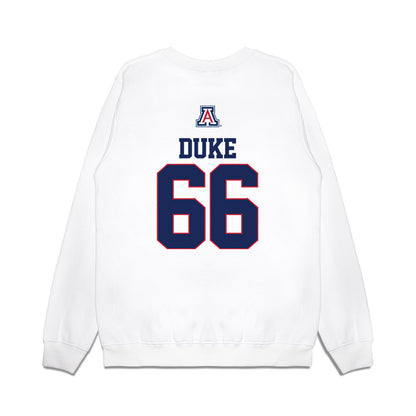 Arizona - NCAA Softball : Addison Duke - USA Premium Crewneck Sweatshirt-1