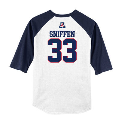 Arizona - NCAA Softball : Jenna Sniffen - USA Raglan Shirt-1