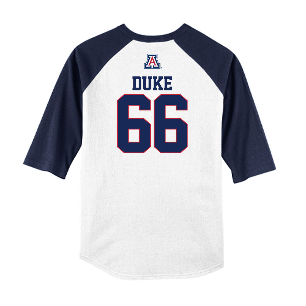 Arizona - NCAA Softball : Addison Duke - USA Raglan Shirt-1