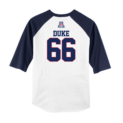 Arizona - NCAA Softball : Addison Duke - USA Raglan Shirt-1