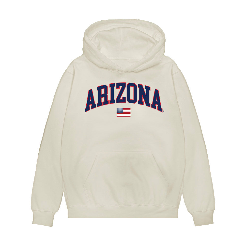 Arizona - NCAA Softball : Addison Duke - USA Premium Hooded Sweatshirt-0