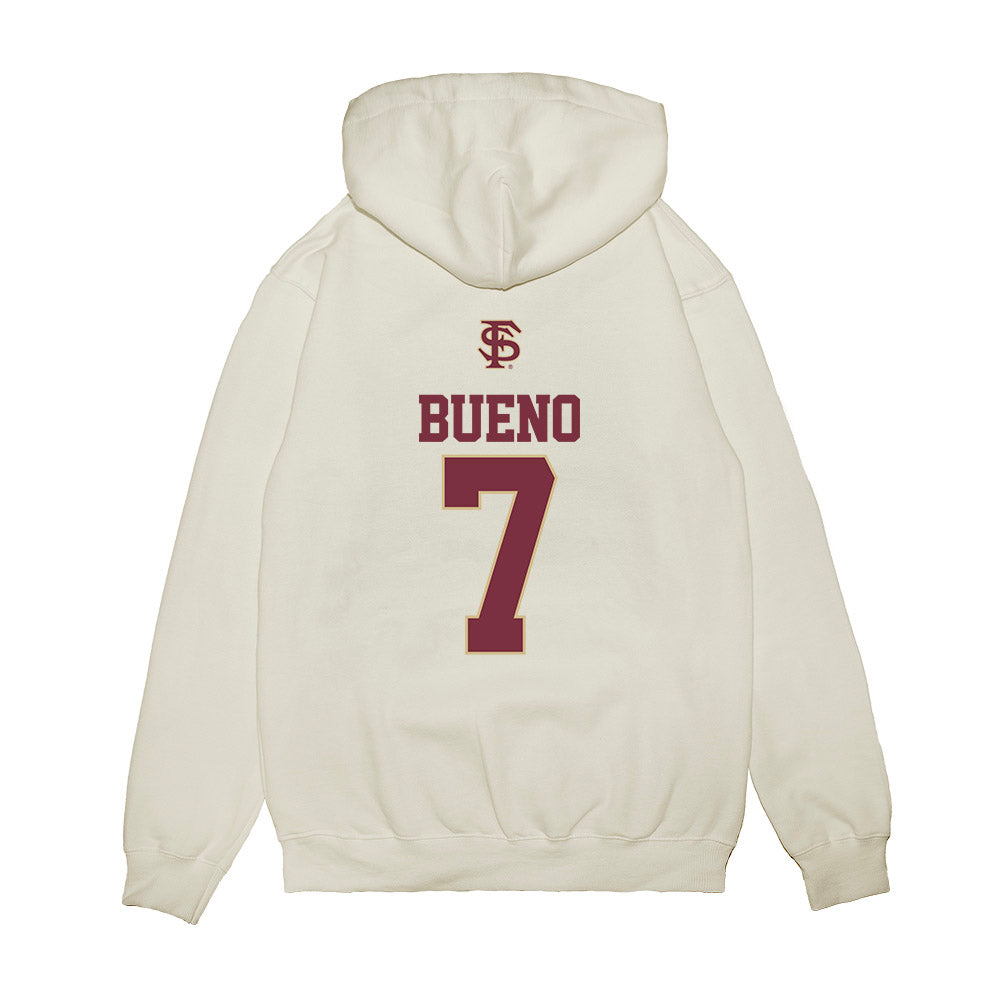 FSU - NCAA Softball : Angelee Bueno - USA Premium Hooded Sweatshirt-1