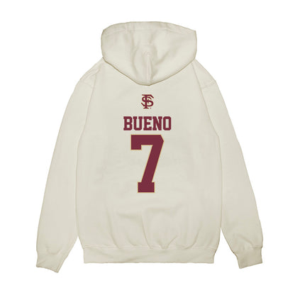 FSU - NCAA Softball : Angelee Bueno - USA Premium Hooded Sweatshirt-1