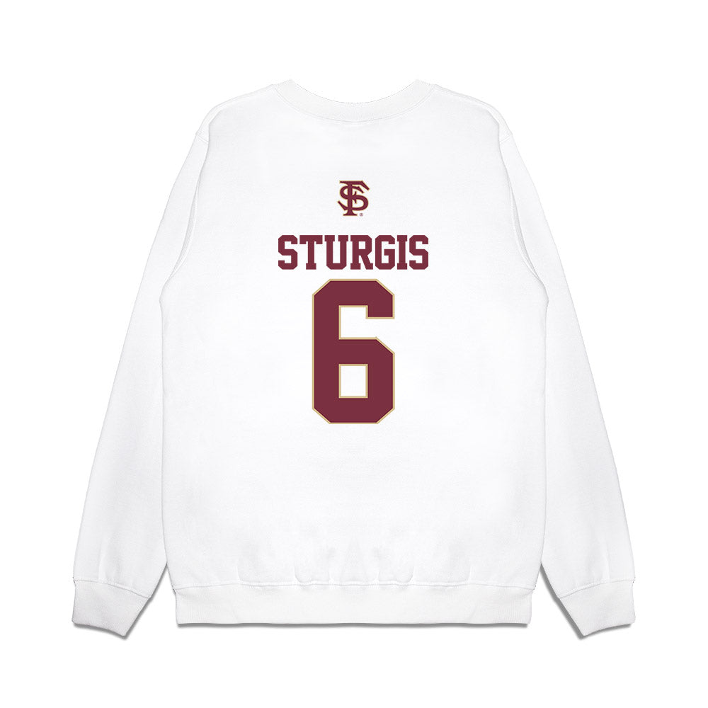 FSU - NCAA Softball : Makenna Sturgis - USA Premium Crewneck Sweatshirt-1