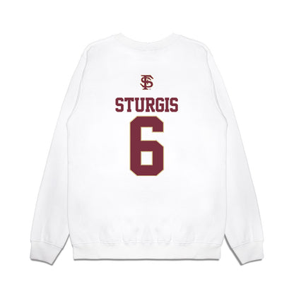 FSU - NCAA Softball : Makenna Sturgis - USA Premium Crewneck Sweatshirt-1
