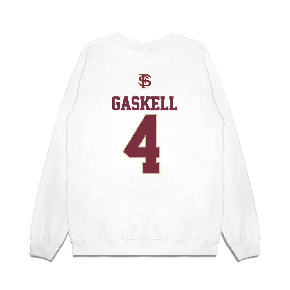 FSU - NCAA Softball : Marlee Gaskell - USA Premium Crewneck Sweatshirt-1
