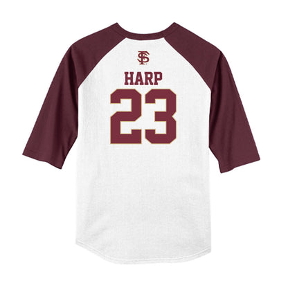 FSU - NCAA Softball : Kennedy Harp - USA Raglan Shirt-1