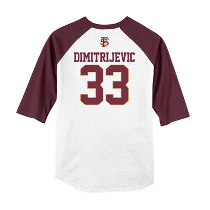 FSU - NCAA Softball : Bella Dimitrijevic - USA Raglan Shirt-1