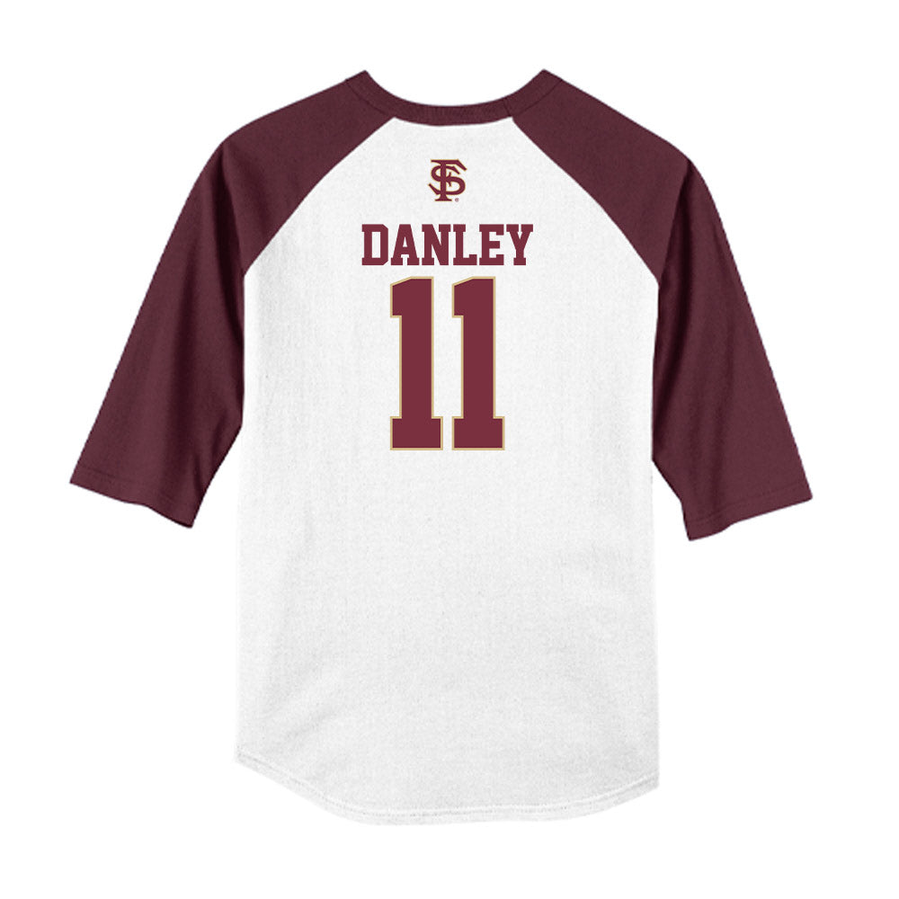FSU - NCAA Softball : Ashtyn Danley - USA Raglan Shirt-1