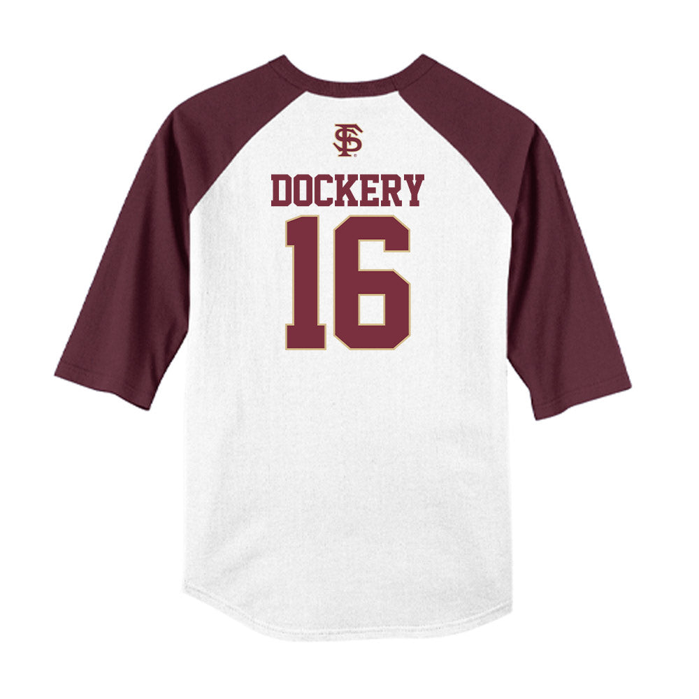 FSU - NCAA Softball : Averi Dockery - USA Raglan Shirt-1