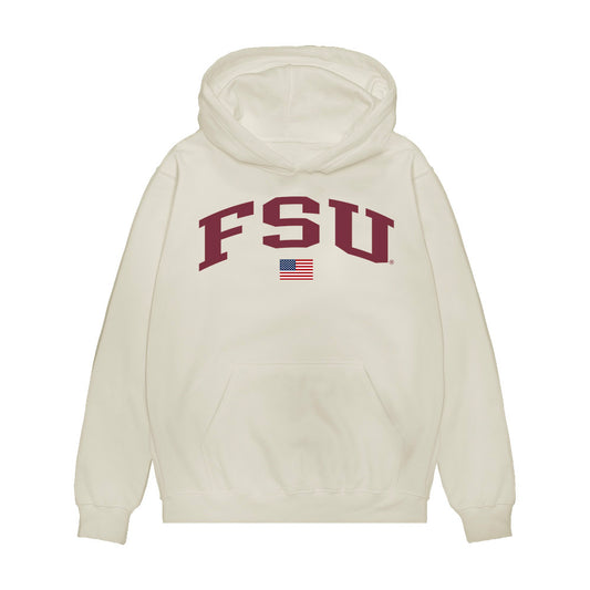 FSU - NCAA Softball : Harlie Chism - USA Premium Hooded Sweatshirt-0