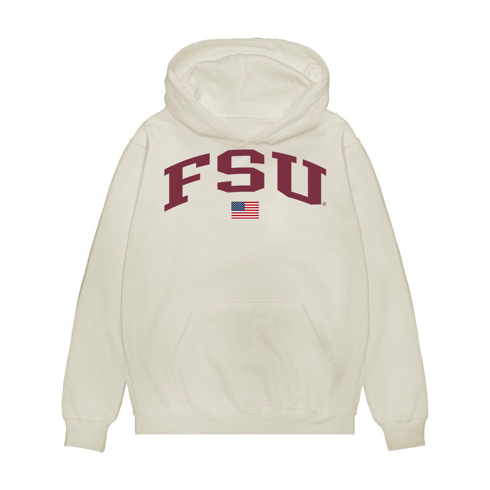 FSU - NCAA Softball : Shelby McKenzie - USA Premium Hooded Sweatshirt-0