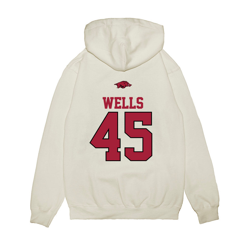 Arkansas - NCAA Softball : Jayden Wells - USA Premium Hooded Sweatshirt-1