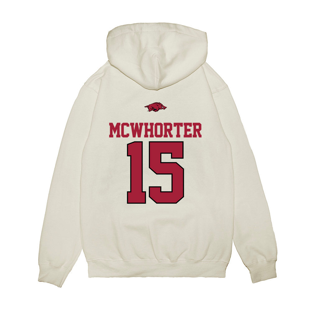 Arkansas - NCAA Softball : Lillie-Faye McWhorter - USA Premium Hooded Sweatshirt-1