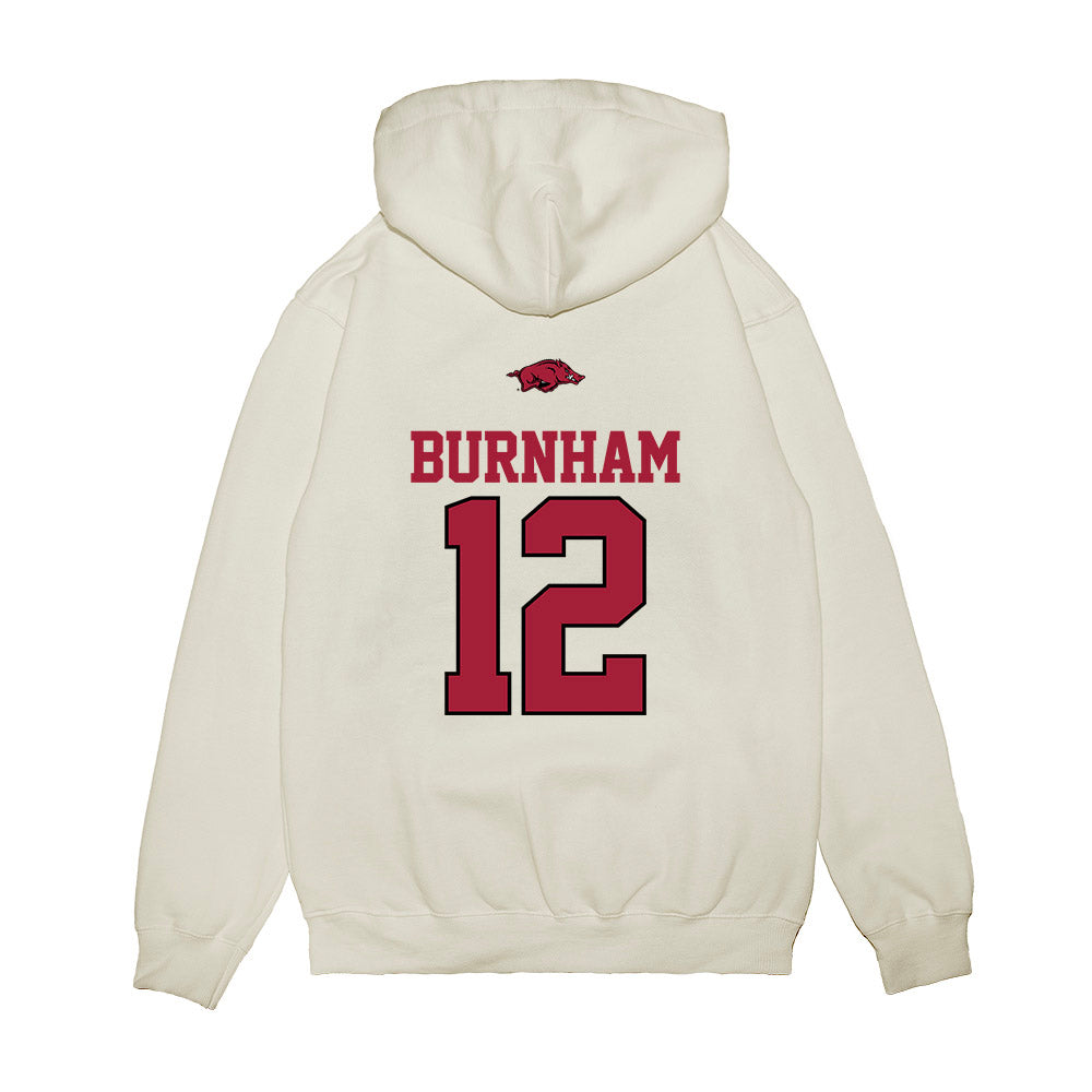Arkansas - NCAA Softball : Payton Burnham - USA Premium Hooded Sweatshirt-1